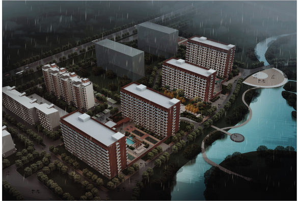 盐城工学院希望校区学生宿舍(一期2栋)项目